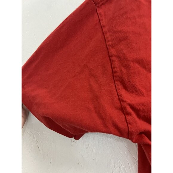 VINTAGE M&Ms Yellow T‎ Shirt Size L/XL Short Sleeve Graphic Red  90s Y2K - Picture 12 of 12